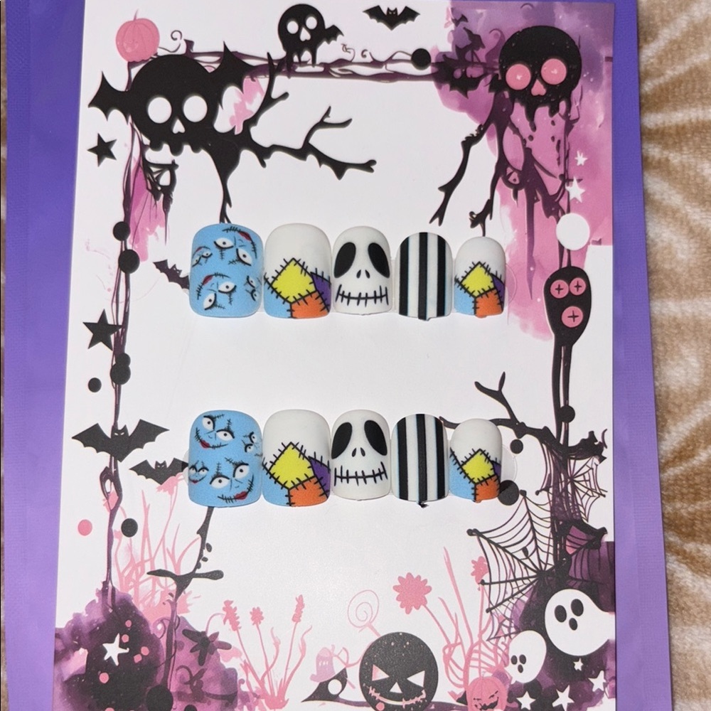 Halloween Themed Nail Art Set